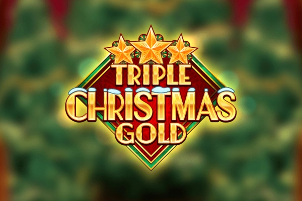 Triple Christmas Gold Logo