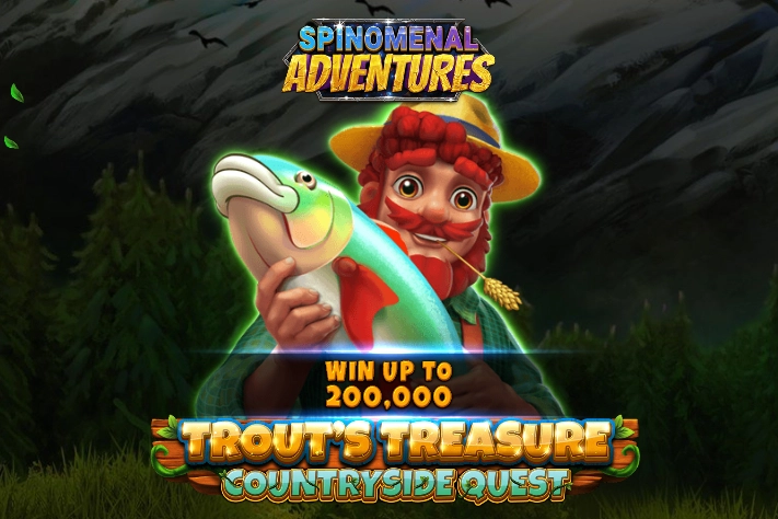 Trout's Treasure Countryside Quest Logo