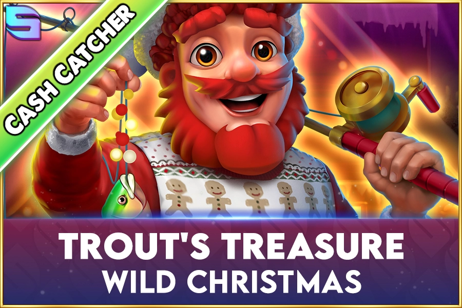 Trout's Treasure - Wild Christmas Logo