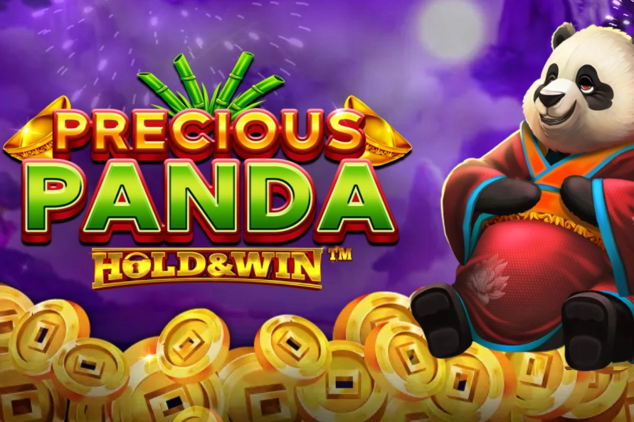 Precious Panda: Hold & Win Logo