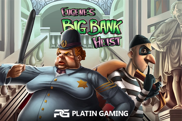 Eugene's Big Bank Heist Logo