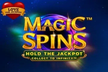 Magic Spins Love the Jackpot Logo