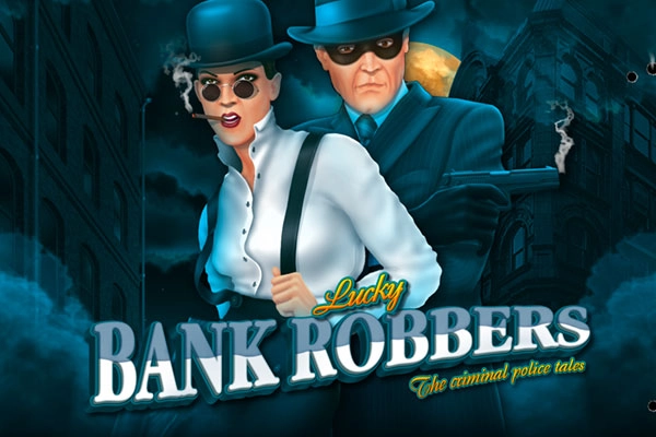 Lucky Bank Robbers Logo