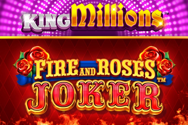 Fire and Roses Joker King Millions Logo