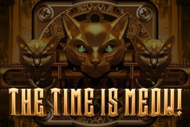 The Time is Meow Logo