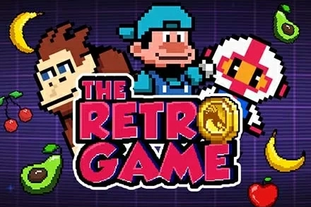 The Retro Game Logo