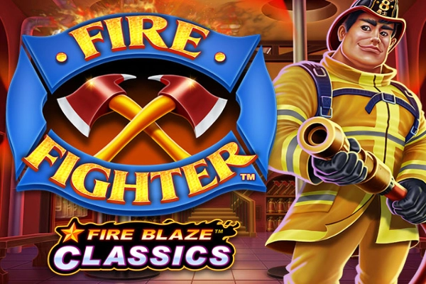 Fire Blaze Fire Fighter Logo