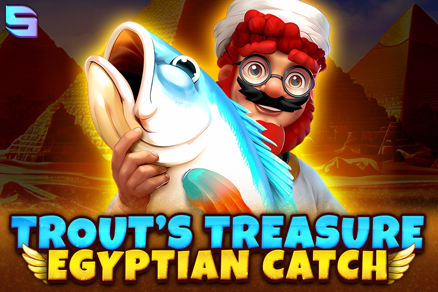Trout's Treasure - Egyptian Catch Logo