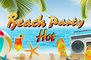 Beach Party Hot Logo