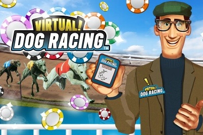 Virtual! Dog Racing Logo