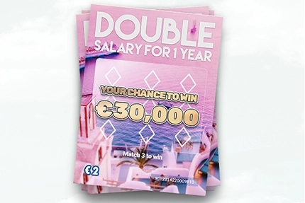 Double Salary - 1 Year Logo