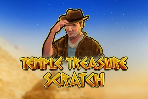 Temple Treasure Scratch Logo