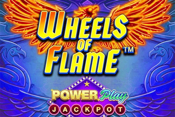 Wheels of Flame PowerPlay Jackpot Logo