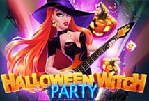 Halloween Witch Party Logo