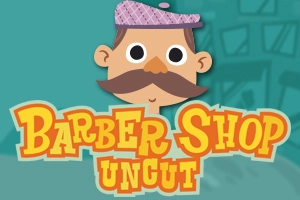 Barber Shop Uncut Logo