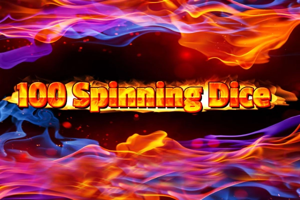 100 Spinning Dice Logo