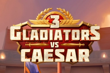 3 Gladiators Vs Caesar Logo