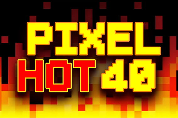 Pixel Hot 40 Logo