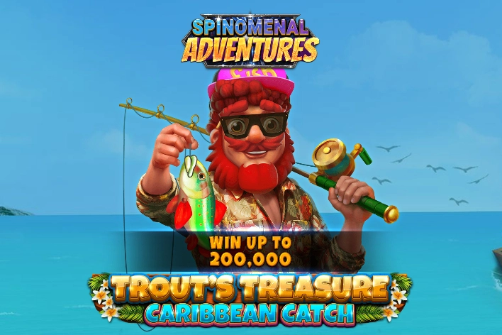 Trout's Treasure Caribbean Catch Logo