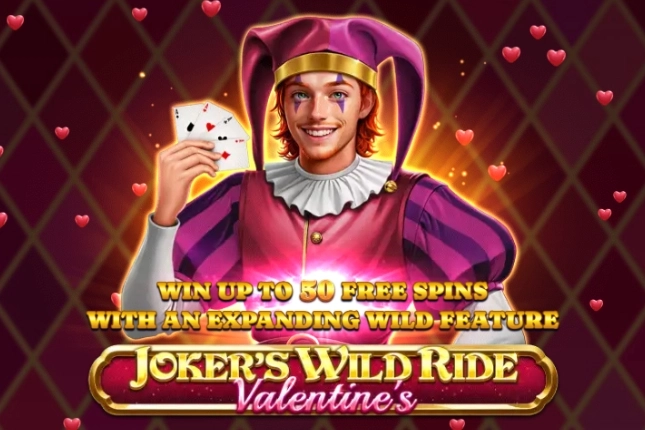 Joker's Wild Ride Valentine's Logo