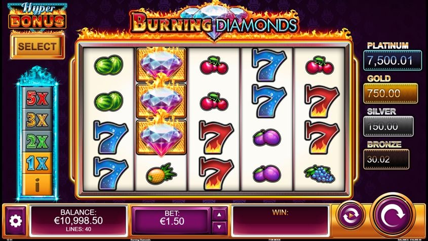 Burning Diamonds Logo