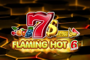 Flaming Hot 6 Reels Logo