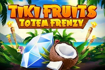 Tiki Fruits Totem Frenzy Logo