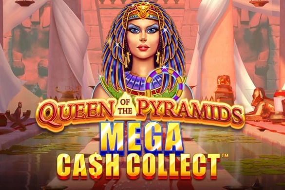 Queen of the Pyramids: Mega Cash Collect Logo