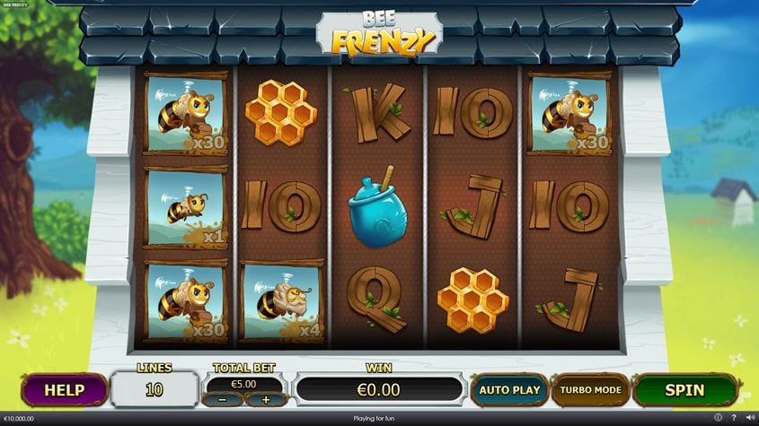 Bee Frenzy Logo