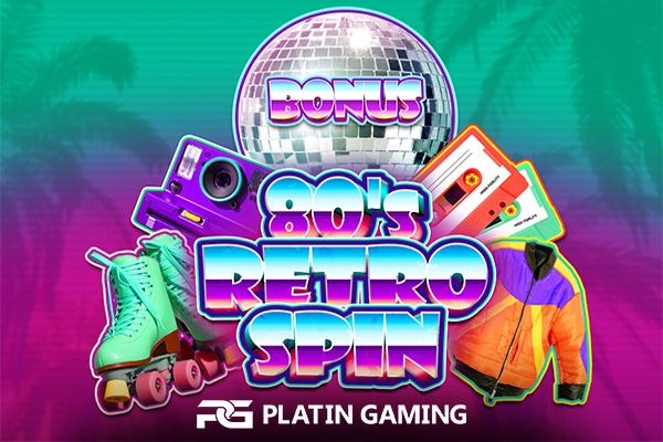 80's Retro Spin Logo