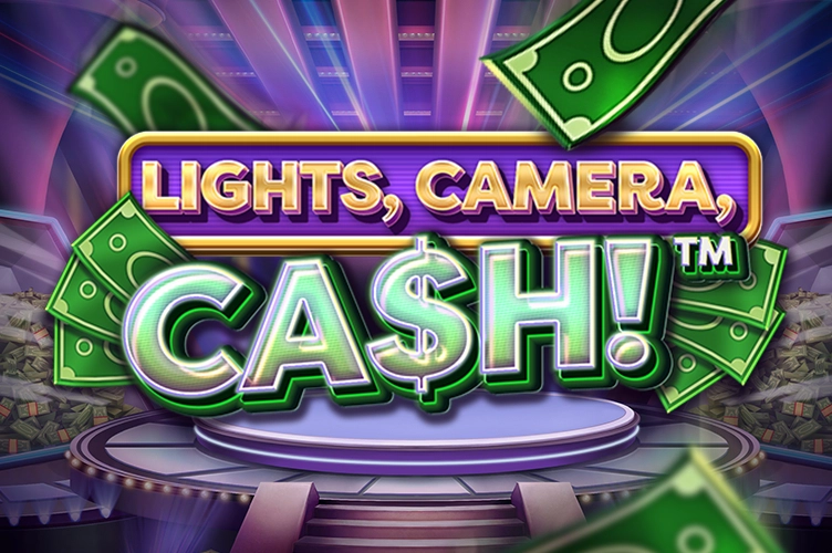 Lights, Camera, Cash! Logo