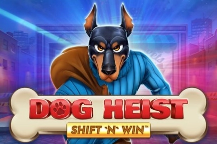 Dog Heist Shift 'N' Win Logo