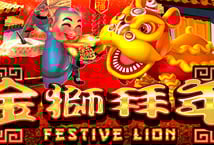Festive Lion Logo