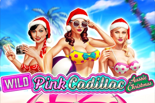Wild Pink Cadillac Aussie Christmas Logo