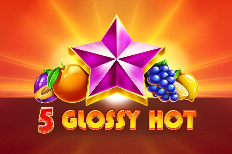 5 Glossy Hot Logo