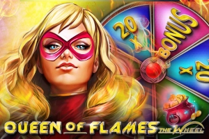 Queen of Flames The Wheel Logo