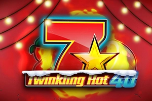 Twinkling Hot 40 Christmas Logo
