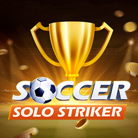 Soccer Solo Striker Logo
