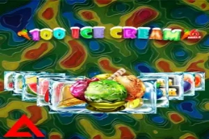100 Ice Cream 6 Reels Logo