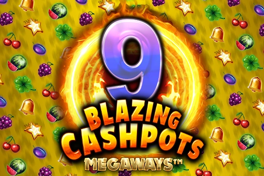 9 Blazing Cashpots Megaways Logo