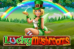 Lucky Mushrooms Deluxe Logo