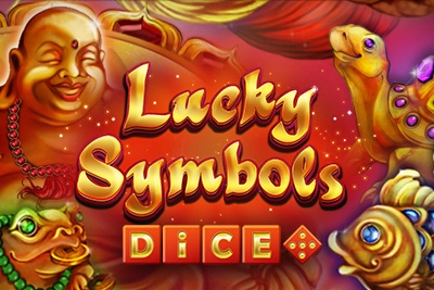 Lucky Symbols Dice Logo