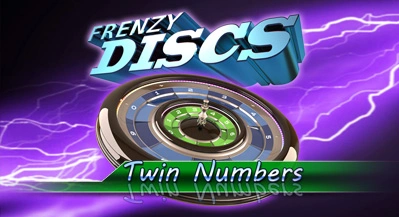 Frenzy Discs: Twin Numbers Logo