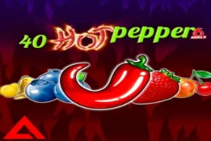 40 Hot Pepper 6 Reels Logo