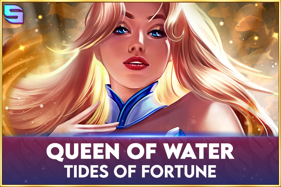 Queen of Water - Tides of Fortune Logo