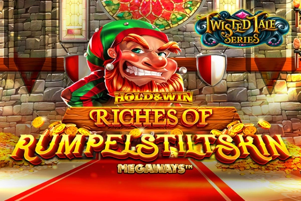 Riches of Rumpelstiltskin Megaways Logo