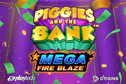 Mega Fire Blaze: Piggies and the Bank Logo