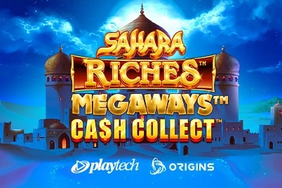 Sahara Riches Megaways Cash Collect Logo