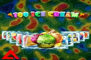 100 Ice Cream Logo