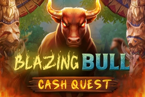 Blazing Bull Cash Quest Logo